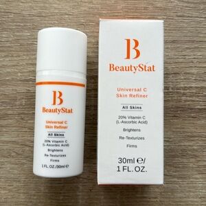 Beauty Stat Universal C Skin Refiner All Skins Brightens Firms 1 Fl. Oz. NIB